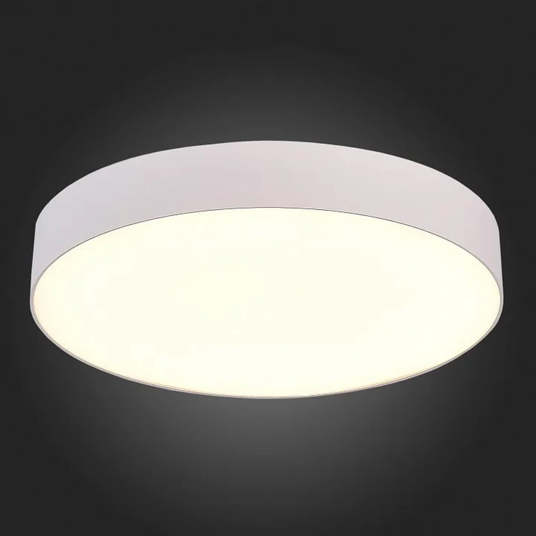 Светильник потолочный Белый LED 1*48W 3000K 4 320Lm Ra>85 120° IP20 D400xH55 185-265V