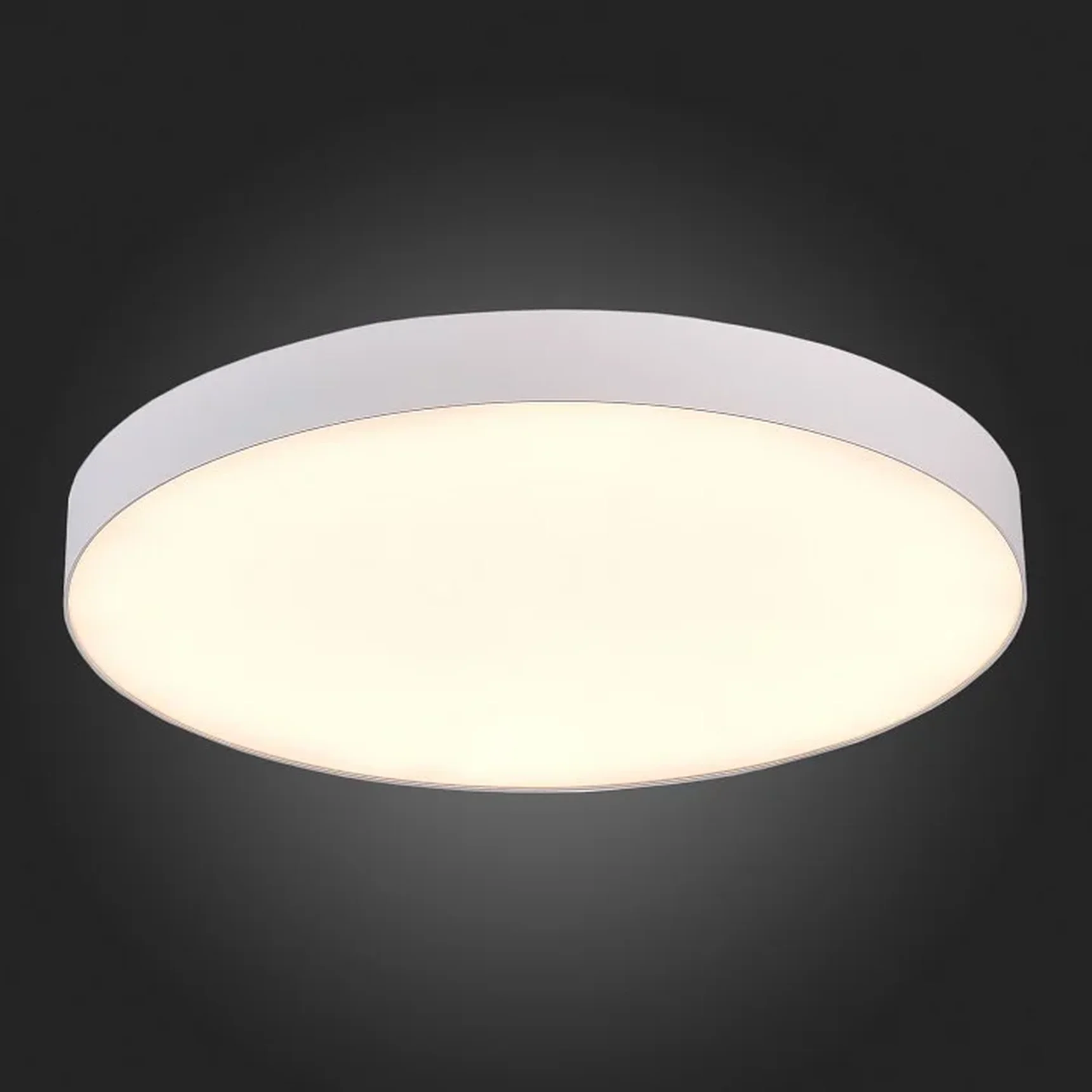 Светильник потолочный Белый LED 1*96W 3000K 8 640Lm Ra>85 120° IP20 D600xH55 185-265V