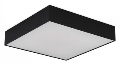 Светильник потолочный Черный LED 1*27W 3000K 2 160Lm Ra>90 120° IP20 L220xW220xH55 220V
