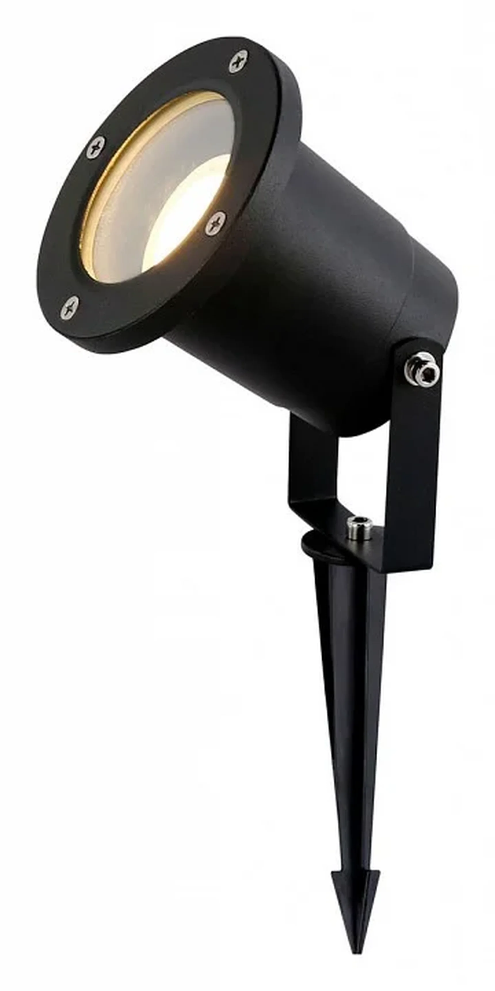 Светильник уличный в грунт ST6338 BK черный IP65 GU10 max 35W D92*315