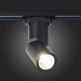 Светильник трековый Черный LED 1*10W 3000K 800Lm Ra>90 38° IP44 D60xH190 165-265V