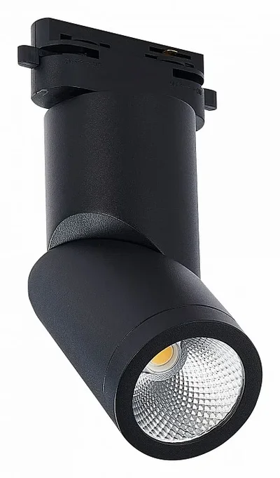 Светильник трековый Черный LED 1*10W 4000K 800Lm Ra>90 38° IP44 D60xH190 165-265V