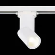 Светильник трековый Белый LED 1*10W 3000K 800Lm Ra>90 38° IP44 D60xH190 165-265V
