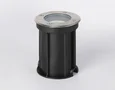 Светильник уличный в грунт ST6511 BK черный IP67 GU10 max 35W D108*135