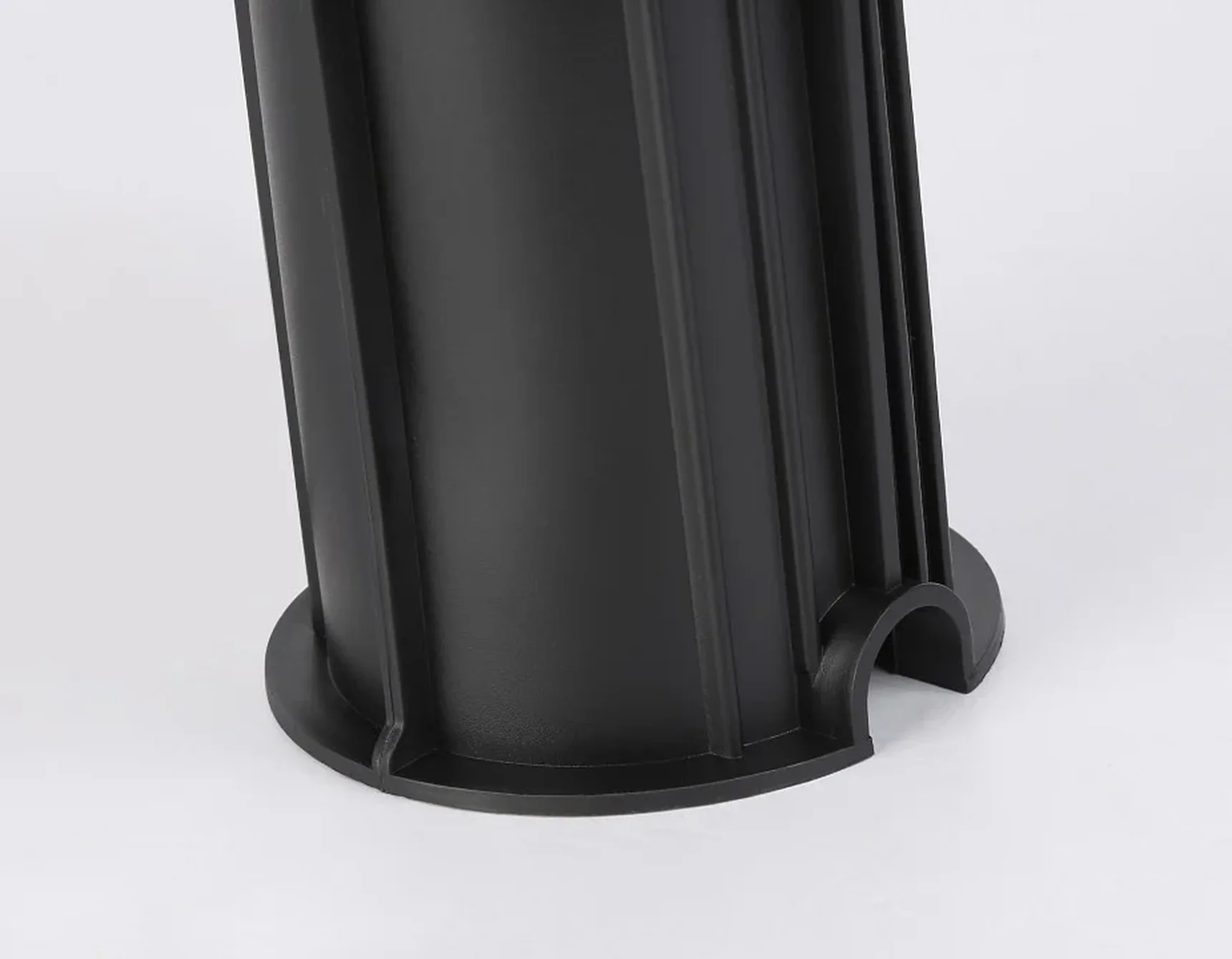 Светильник уличный в грунт ST6511 BK черный IP67 GU10 max 35W D108*135