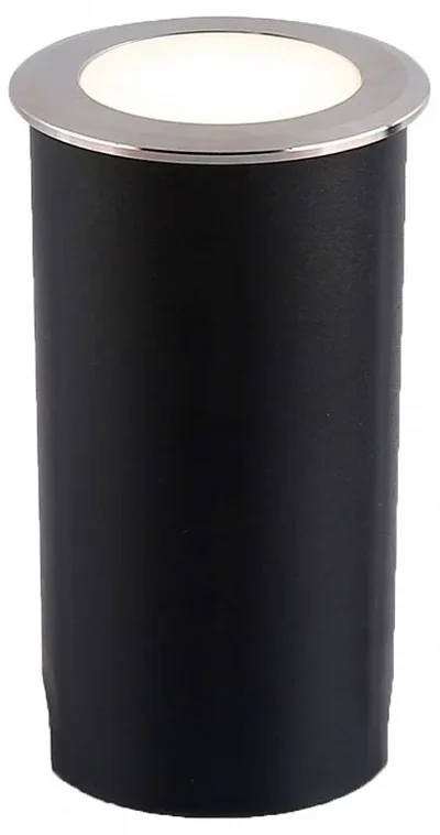 Светильник светодиодный уличный в грунт ST6513 BK черный IP67 LED 4200K 1W D48*82