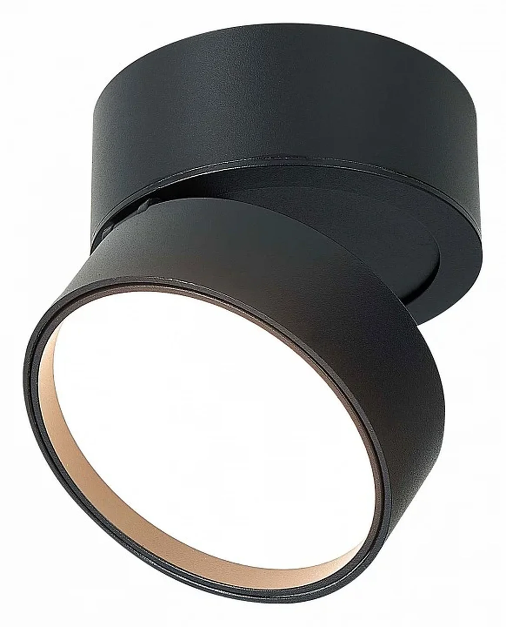 Светильник потолочный поворотный Черный LED 1*14W 3000K 1 100Lm Ra>90 120° IP20 D105xH88 170-240VV