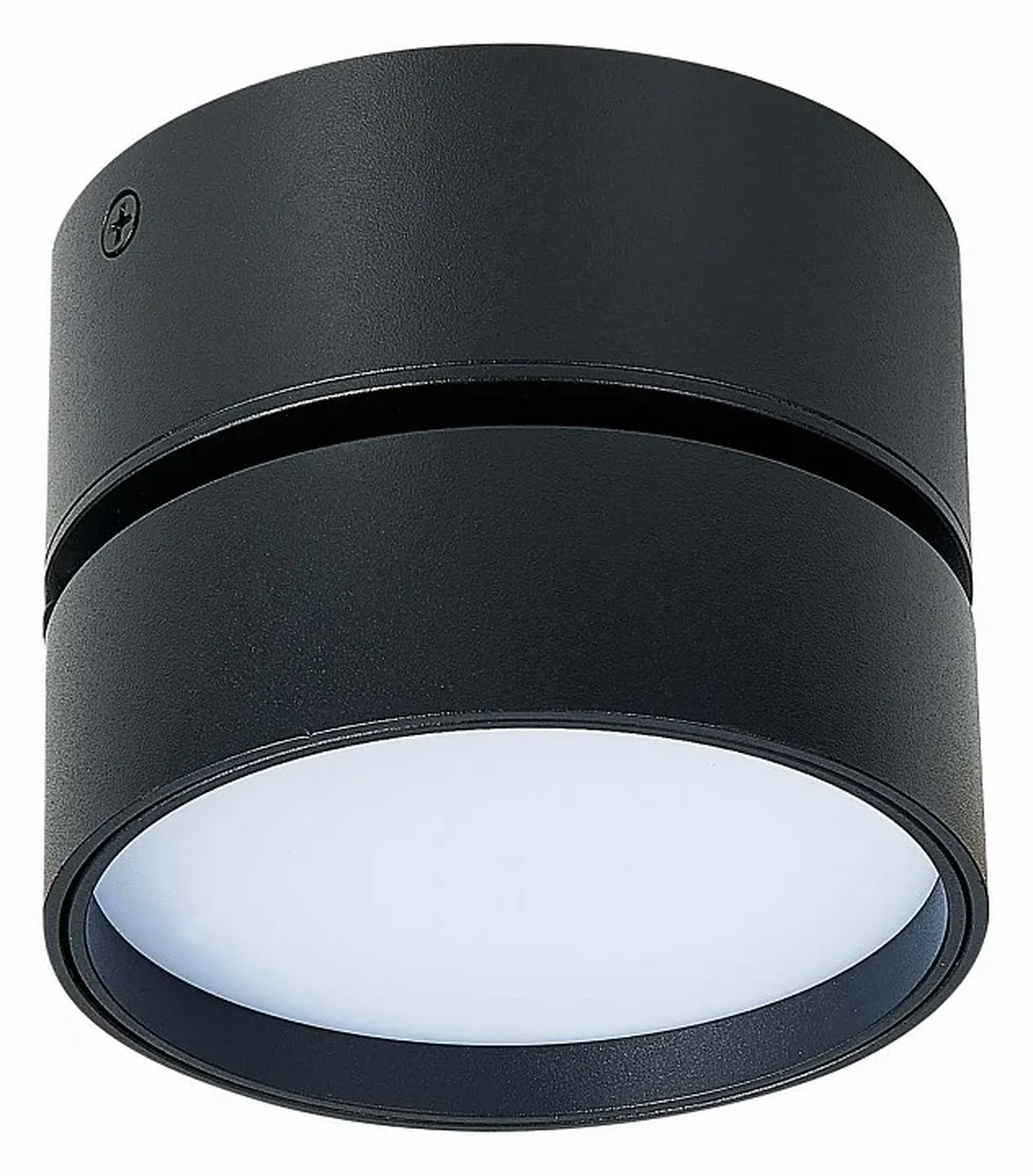Светильник потолочный поворотный Черный LED 1*14W 3000K 1 100Lm Ra>90 120° IP20 D105xH88 170-240VV
