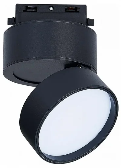 Светильник трековый Черный LED 1*14W 3000K 1 100Lm Ra>90 120° IP20 D104xH128 170-240VV