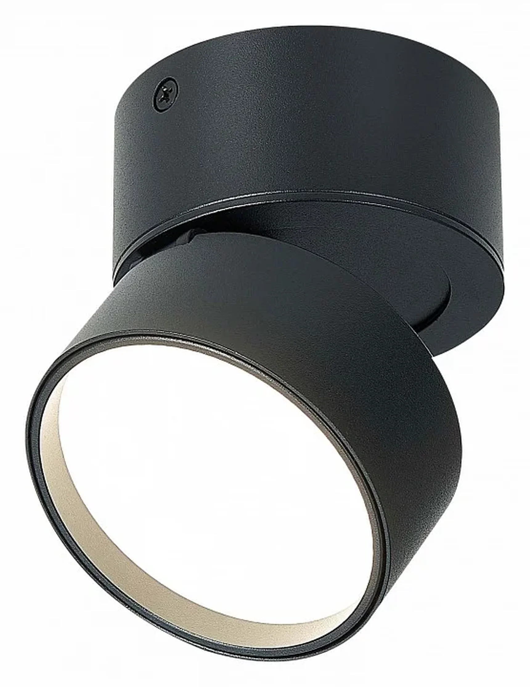Светильник потолочный поворотный Черный LED 1*9W 4000K 720Lm Ra>90 120° IP20 D85xH87 170-240VV
