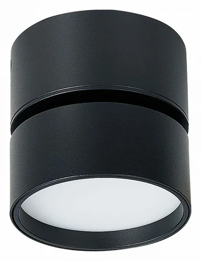 Светильник потолочный поворотный Черный LED 1*9W 4000K 720Lm Ra>90 120° IP20 D85xH87 170-240VV