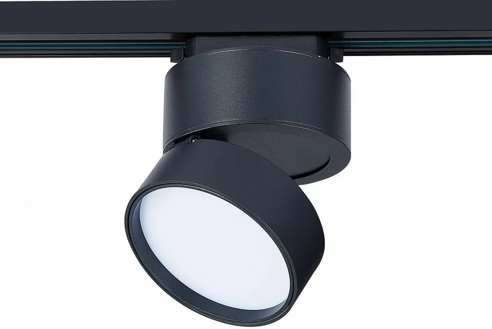 Светильник трековый Черный LED 1*14W 4000K 1 100Lm Ra>90 120° IP20 D104xH128 170-240VV