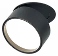 Встраиваемый поворотный светильник Черный LED 1*9W 4000K 720Lm Ra>90 120° IP20 D85xH68 170-240VV