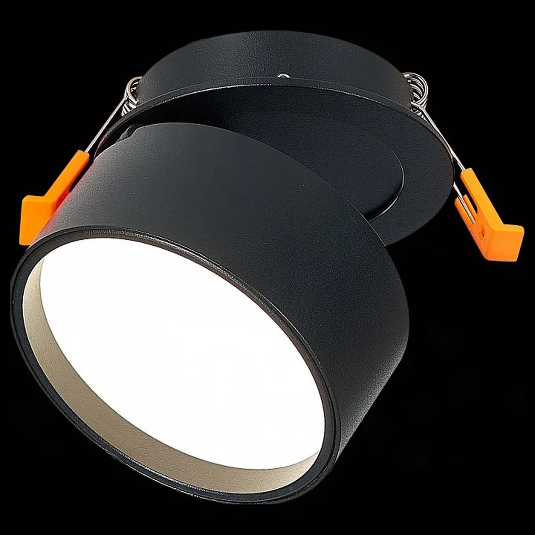 Встраиваемый поворотный светильник Черный LED 1*9W 4000K 720Lm Ra>90 120° IP20 D85xH68 170-240VV
