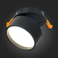 Встраиваемый поворотный светильник Черный LED 1*9W 4000K 720Lm Ra>90 120° IP20 D85xH68 170-240VV