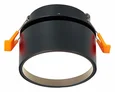 Встраиваемый поворотный светильник Черный LED 1*9W 4000K 720Lm Ra>90 120° IP20 D85xH68 170-240VV