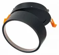 Встраиваемый поворотный светильник Черный LED 1*14W 4000K 1 100Lm Ra>90 120° IP20 D105xH68 170-240VV