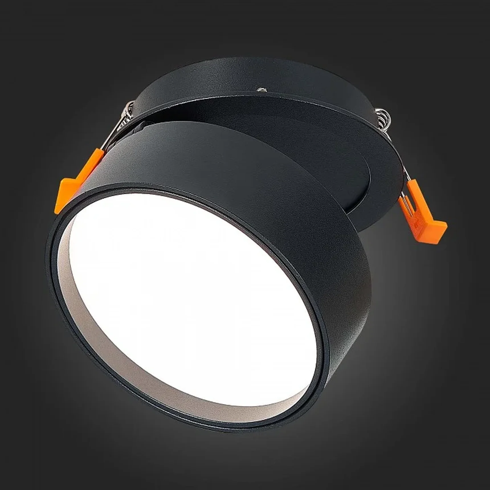 Встраиваемый поворотный светильник Черный LED 1*14W 4000K 1 100Lm Ra>90 120° IP20 D105xH68 170-240VV