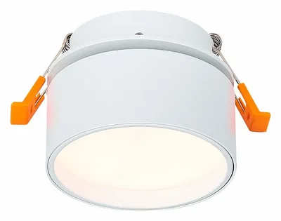 Встраиваемый поворотный светильник Белый LED 1*9W 3000K 720Lm Ra>90 120° IP20 D85xH68 170-240VV