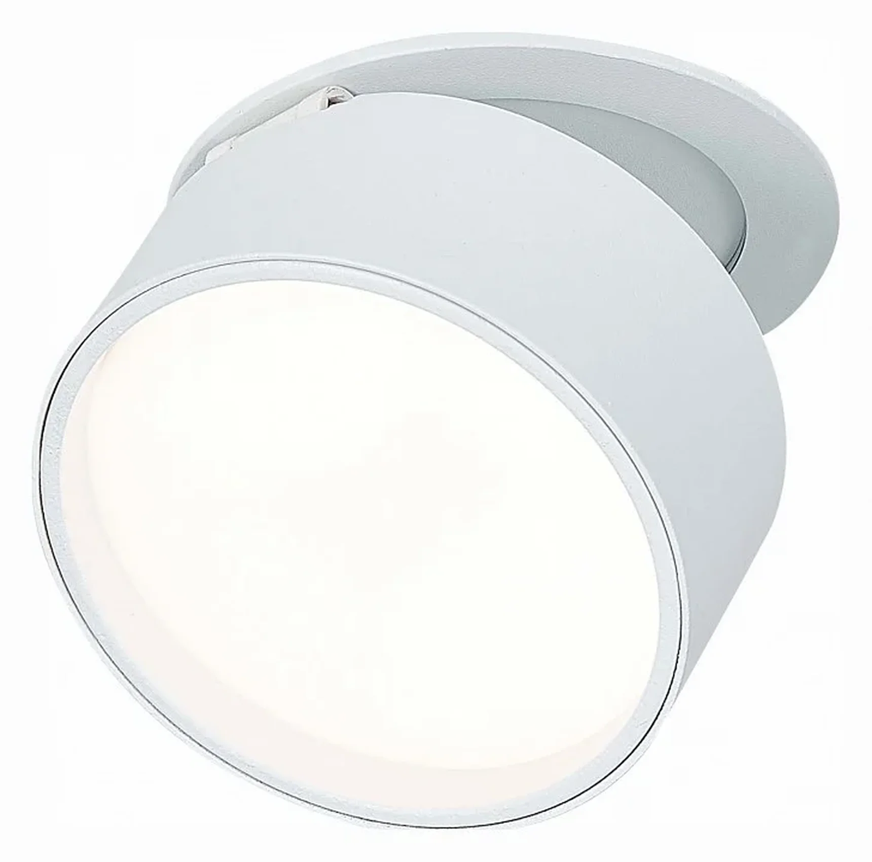 Встраиваемый поворотный светильник Белый LED 1*9W 4000K 720Lm Ra>90 120° IP20 D85xH68 170-240VV
