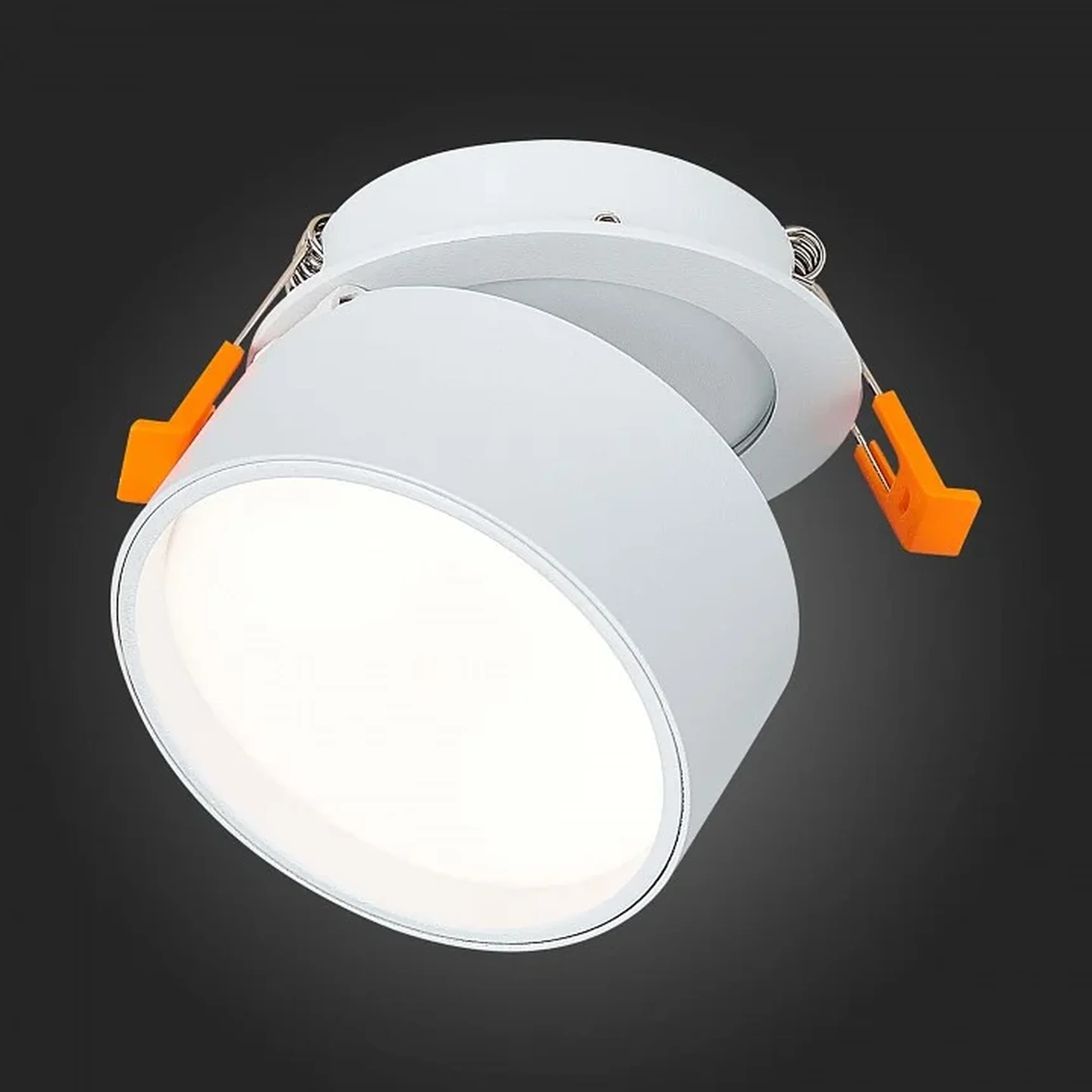 Встраиваемый поворотный светильник Белый LED 1*9W 4000K 720Lm Ra>90 120° IP20 D85xH68 170-240VV
