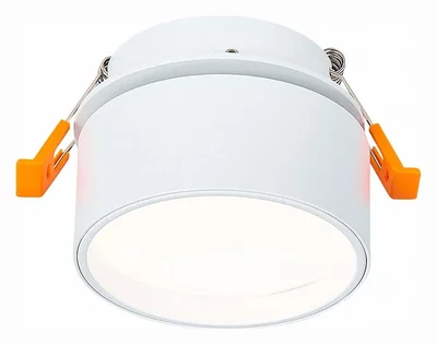 Встраиваемый поворотный светильник Белый LED 1*9W 4000K 720Lm Ra>90 120° IP20 D85xH68 170-240VV