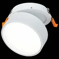 Встраиваемый поворотный светильник Белый LED 1*14W 4000K 1 100Lm Ra>90 120° IP20 D105xH68 170-240VV