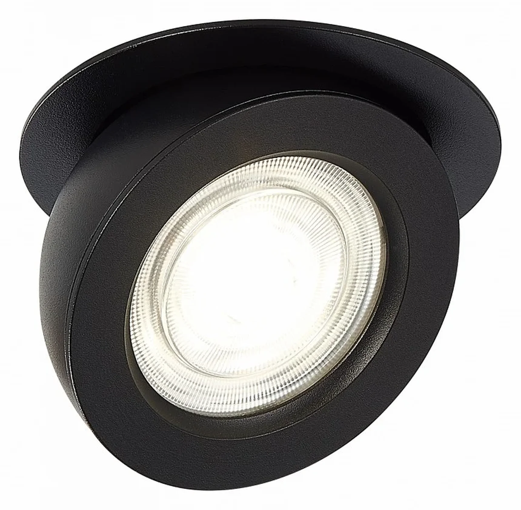Светильник встраиваемый Черный LED 1*10W 3000K 850Lm Ra>90 38° IP20 D109xH60 180-240V