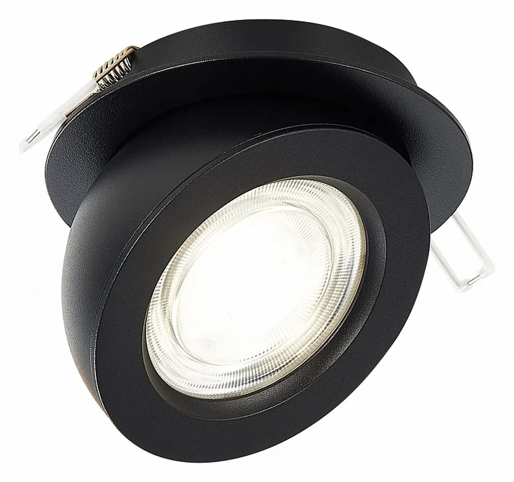 Светильник встраиваемый Черный LED 1*10W 3000K 850Lm Ra>90 38° IP20 D109xH60 180-240V