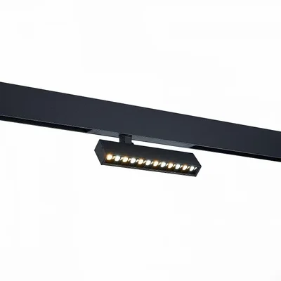 Светильник трековый Черный LED 1*9W 3000K 700Lm Ra gt,90 24 IP20 L220xW25xH105 220V SKYLINE 220