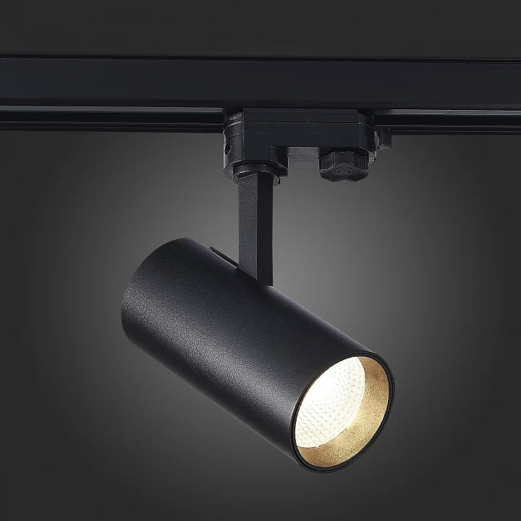 Светильник трековый Черный LED 1*20W 3000K 1 600Lm Ra>90 38° IP20 L150xW70xH202 165-265V