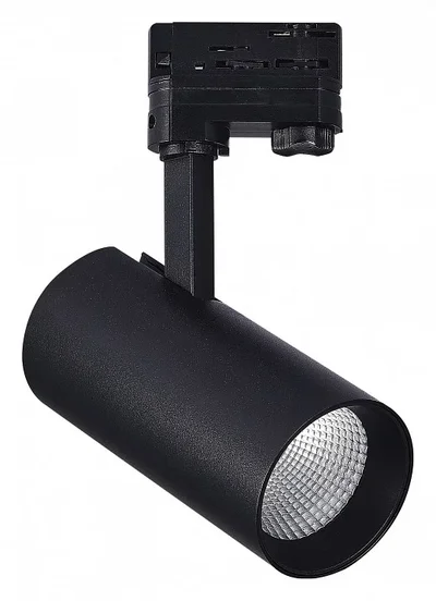 Светильник трековый Черный LED 1*30W 3000K 2 400Lm Ra>90 38° IP20 L170xW80xH245 165-265V
