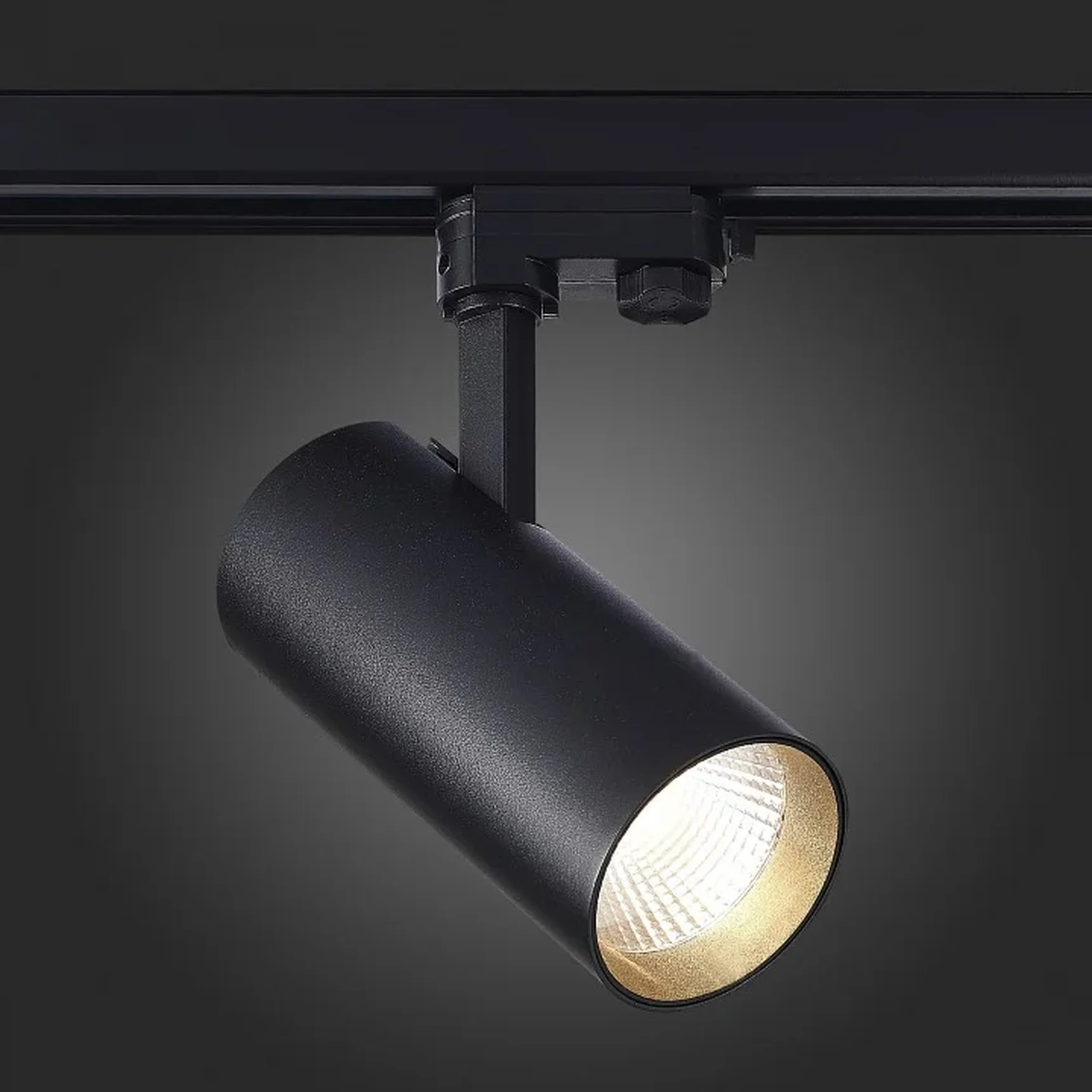 Светильник трековый Черный LED 1*40W 3000K 3 200Lm Ra>90 38° IP20 L190xW85xH265 165-265V