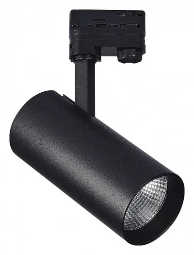 Светильник трековый Черный LED 1*40W 3000K 3 200Lm Ra>90 38° IP20 L190xW85xH265 165-265V