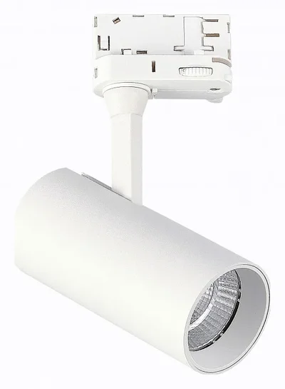 Светильник трековый Белый LED 1*10W 4000K 800Lm Ra>90 38° IP20 L130xW60xH195 165-265V