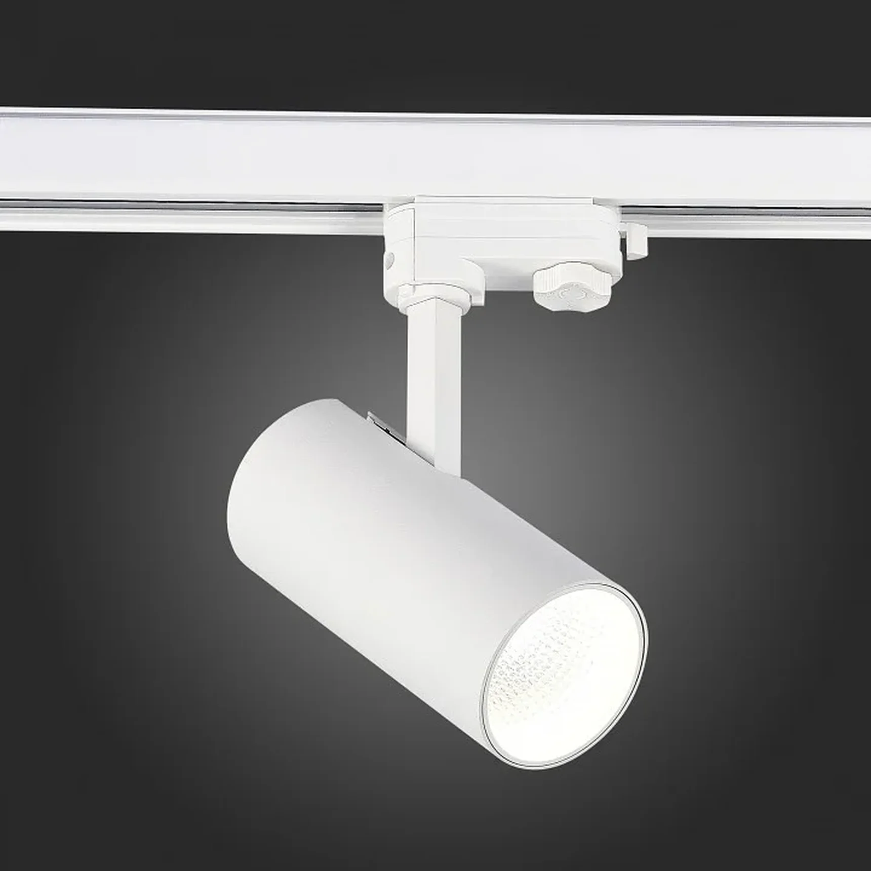 Светильник трековый Белый LED 1*20W 4000K 1 600Lm Ra>90 38° IP20 L150xW70xH202 165-265V