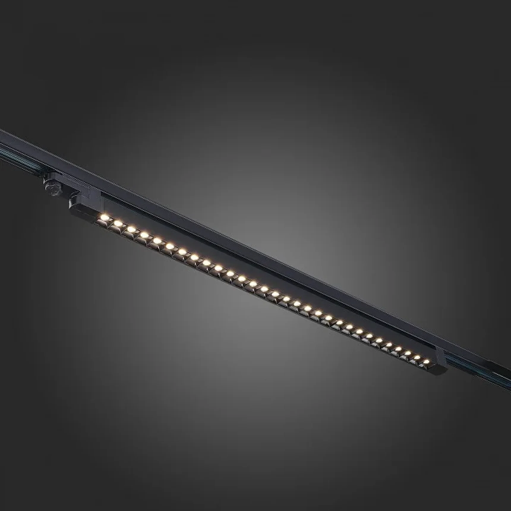 Светильник трековый Черный LED 1*30W 3000K 2 400Lm Ra>90 48° IP20 L935xW33xH73 165-265V