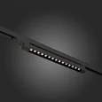 Светильник трековый Черный LED 1*15W 4000K 1 200Lm Ra>90 48° IP20 L535xW33xH73 165-265V