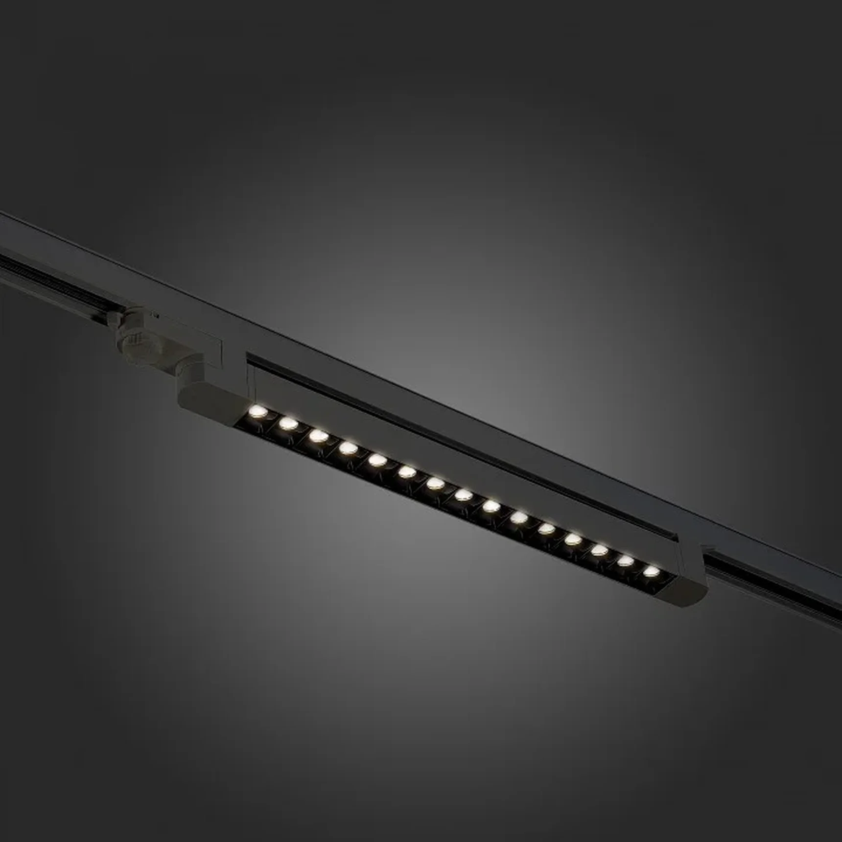 Светильник трековый Черный LED 1*15W 4000K 1 200Lm Ra>90 48° IP20 L535xW33xH73 165-265V