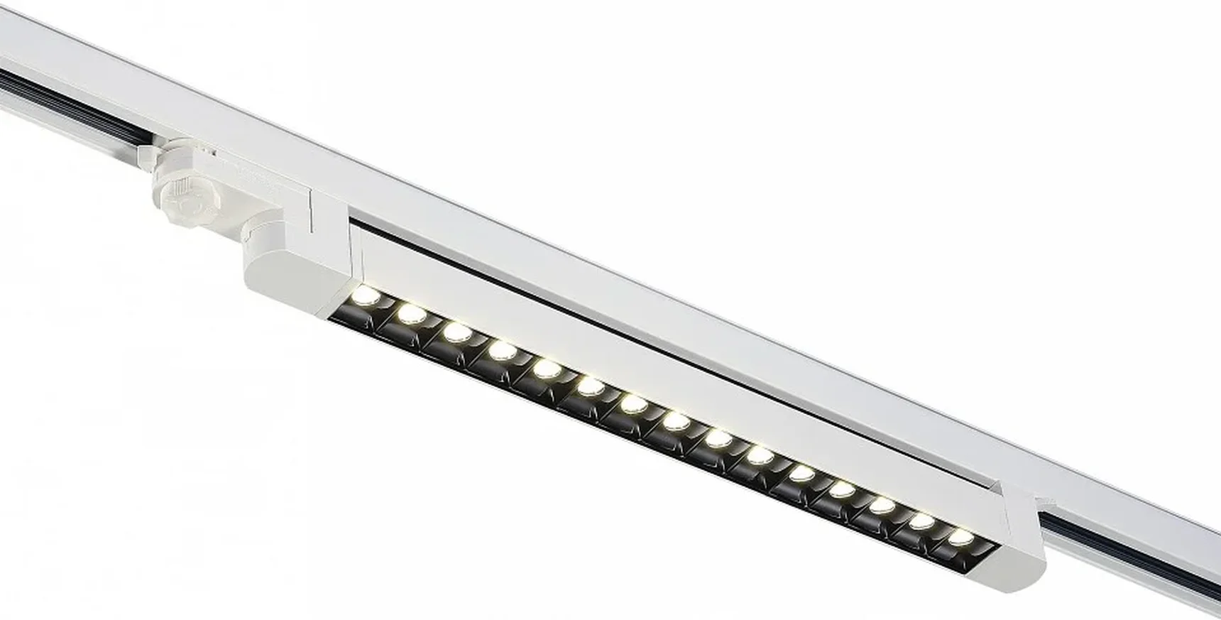 Светильник трековый Белый LED 1*15W 4000K 1 200Lm Ra>90 48° IP20 L535xW33xH73 165-265V