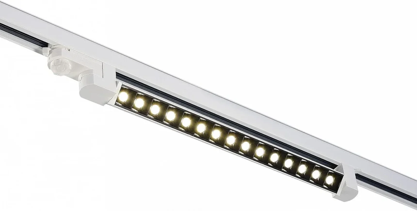 Светильник трековый Белый LED 1*15W 4000K 1 200Lm Ra>90 48° IP20 L535xW33xH73 165-265V