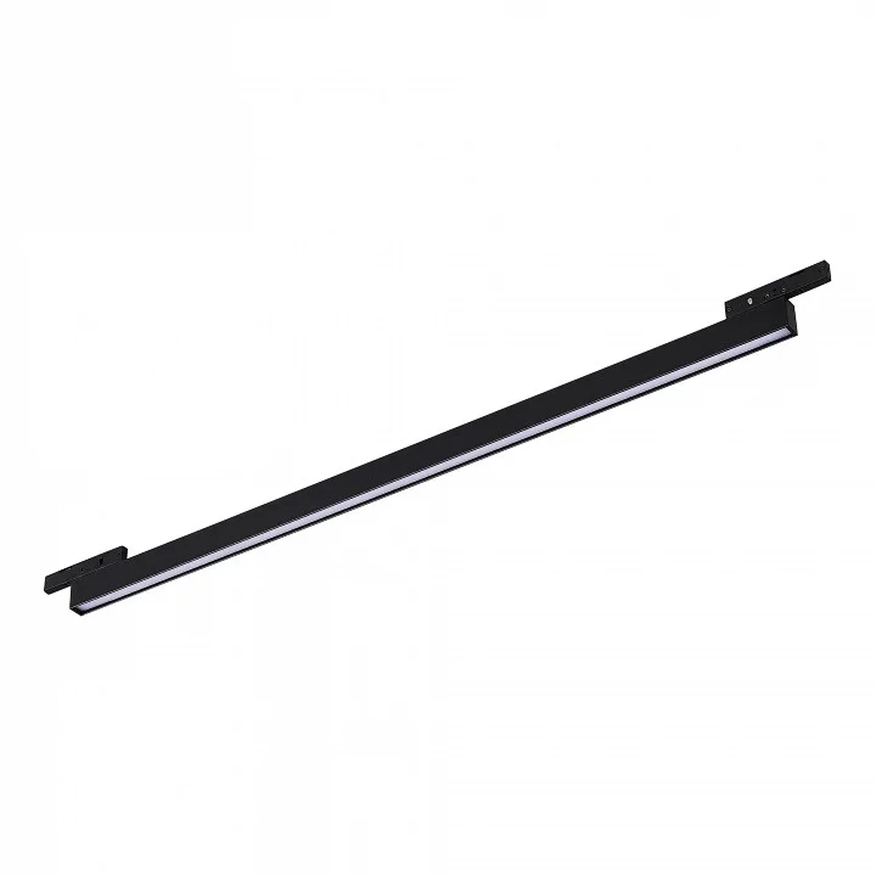 Магнитный трековый светильник Черный LED 1*12W 3000K 320Lm Ra>80 100° IP20 L450xW10xH18 24V