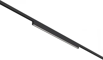 Магнитный трековый светильник Черный LED 1*12W 3000K 320Lm Ra>80 100° IP20 L450xW10xH18 24V