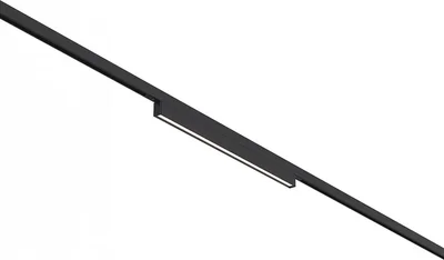 Магнитный трековый светильник Черный LED 1*8W 4000K 250Lm Ra>80 100° IP20 L300xW10xH18 24V