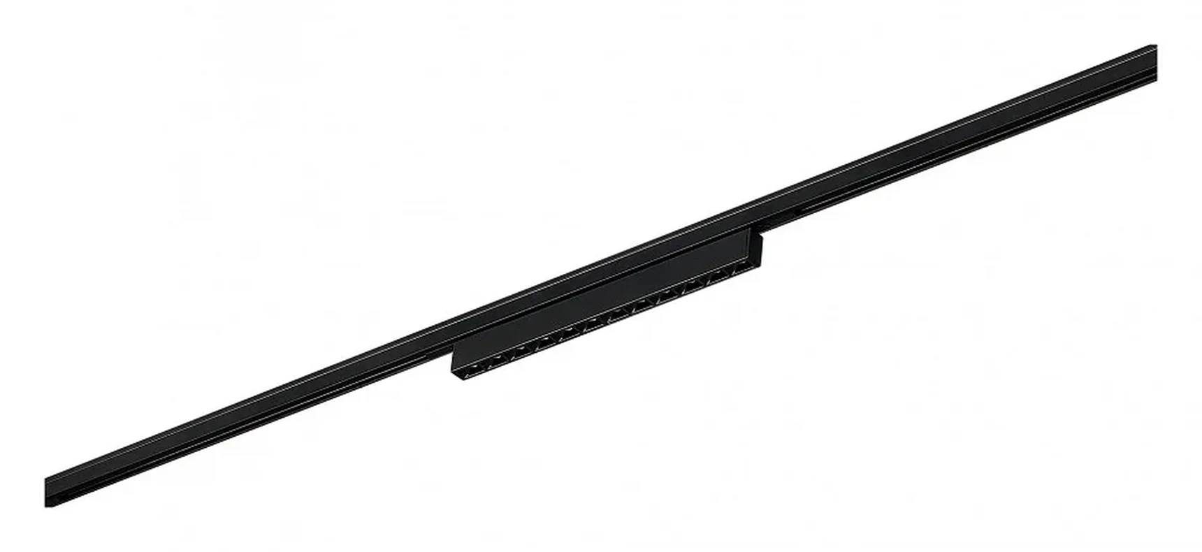 Магнитный трековый светильник Черный LED 1*10W 3000K 430Lm Ra>90 IP20 L196xW10xH18 24V