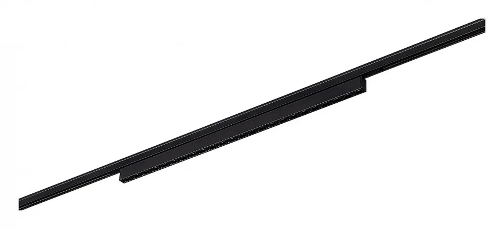 Магнитный трековый светильник Черный LED 1*20W 3000K 1 060Lm Ra>90 IP20 L387xW10xH18 24V