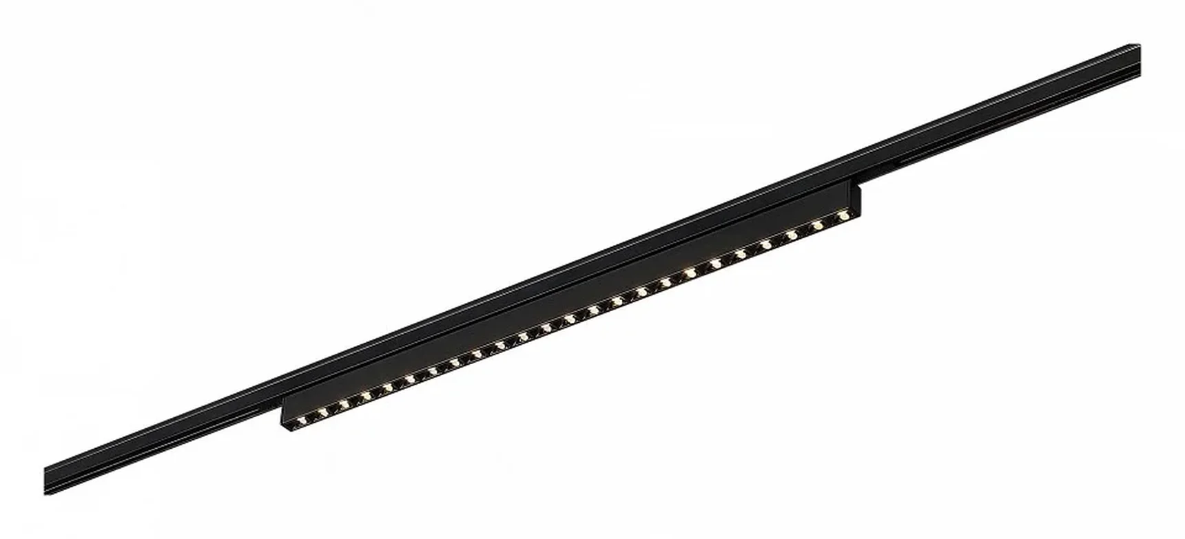 Магнитный трековый светильник Черный LED 1*20W 3000K 1 060Lm Ra>90 IP20 L387xW10xH18 24V