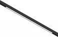 Магнитный трековый светильник Черный LED 1*5W 3000K 360Lm Ra>80 100 IP20 L300xW5xH12 24V