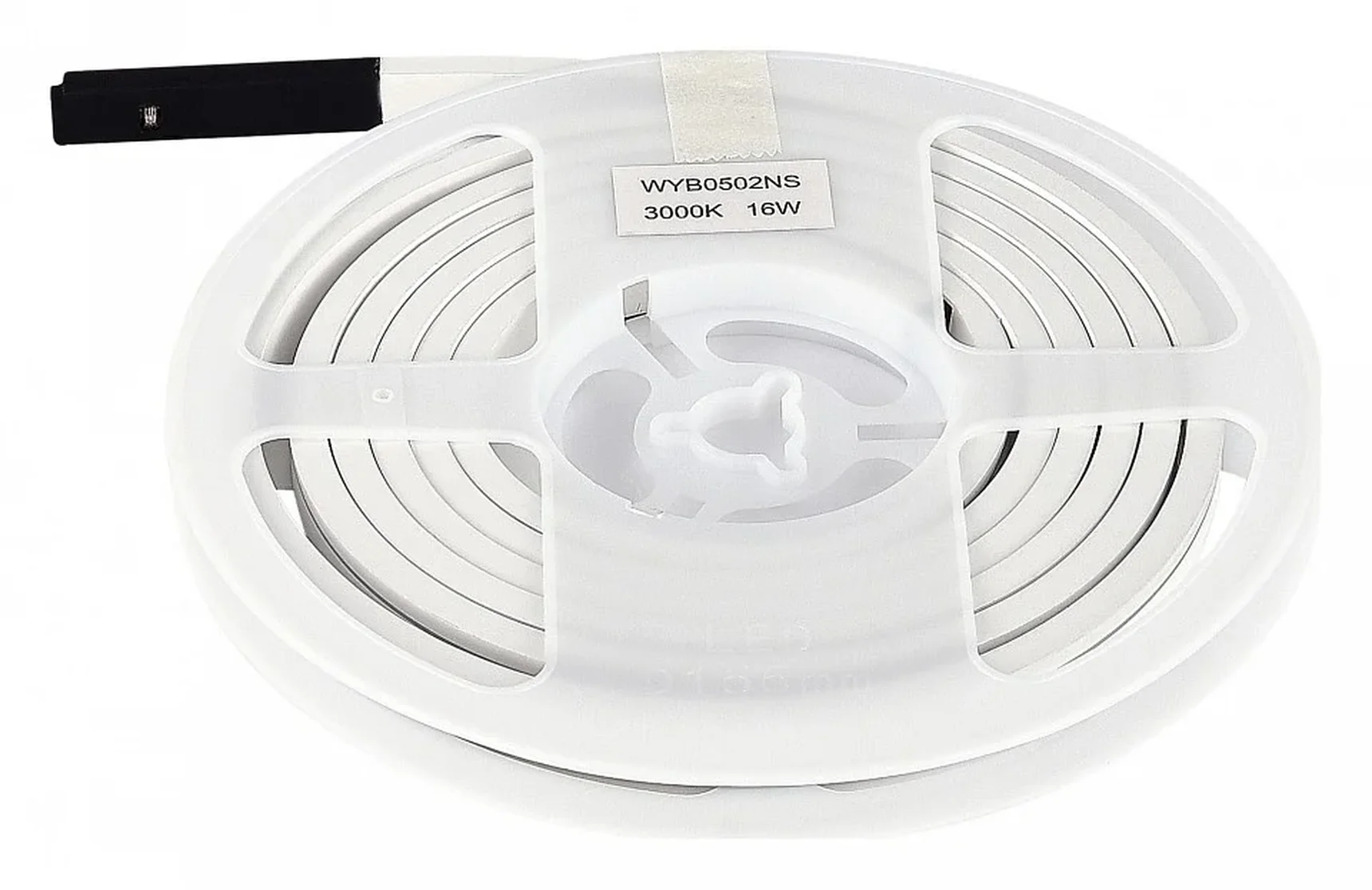 Гибкий светодиодный светильник Белый,Черный LED 1*16W 3000K 300Lm Ra>80 100° IP20 L2 000xW10xH5 24V