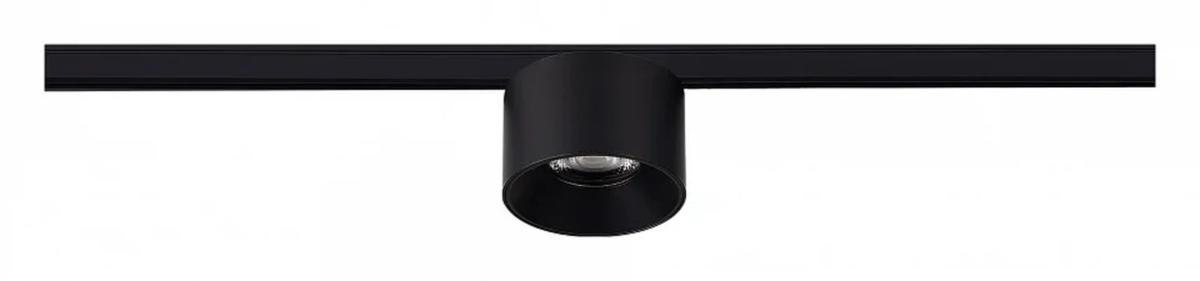 Магнитный трековый светильник Черный LED 1*5W 3000K 350Lm Ra>90 36° IP20 D60xH37 24V